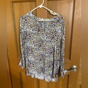 Jane and Delancey Multicolor Floral Blouse